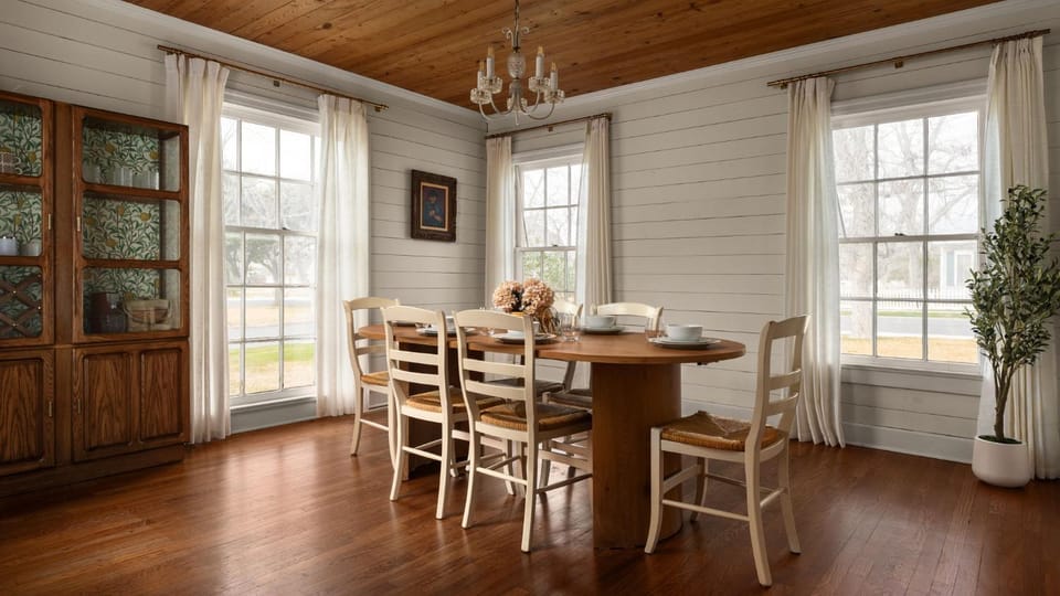 Southern Charm off The Square Sleeps 10 Firepit House in Georgetown