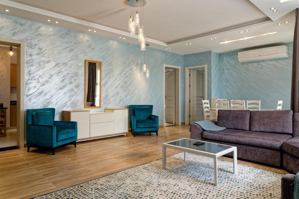 Living room, Seating area, air conditioner