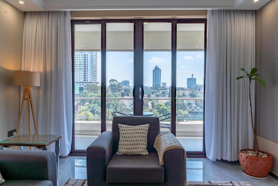 Luxury 3 Bed All Ensuite Apartment at One Riverside with Pool, Gym, Sunset Balcony & Optional Car Driver Apartment in Nairobi County