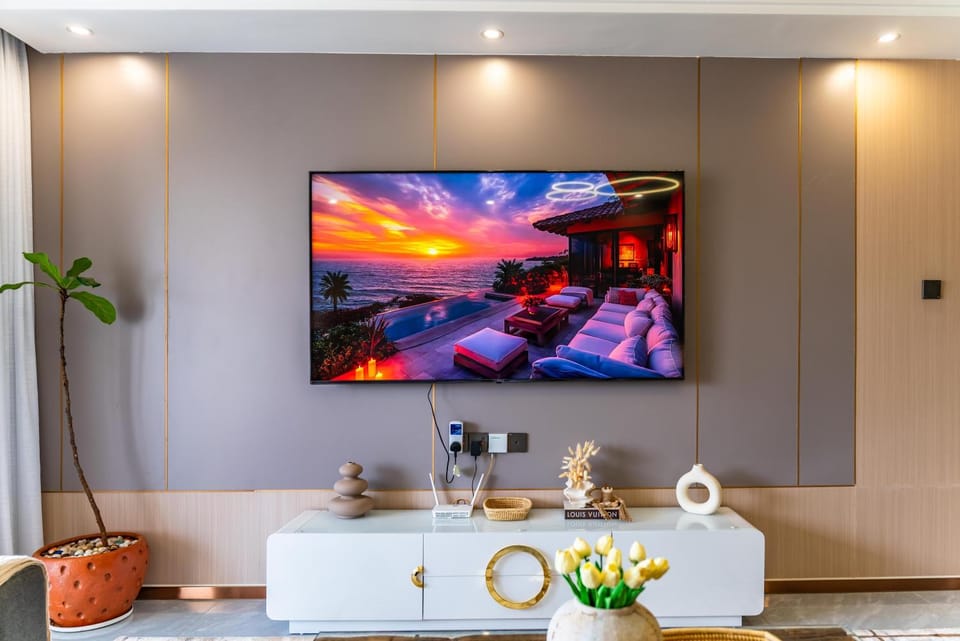 Luxury 3 Bed All Ensuite Apartment at One Riverside with Pool, Gym, Sunset Balcony & Optional Car Driver Apartment in Nairobi County