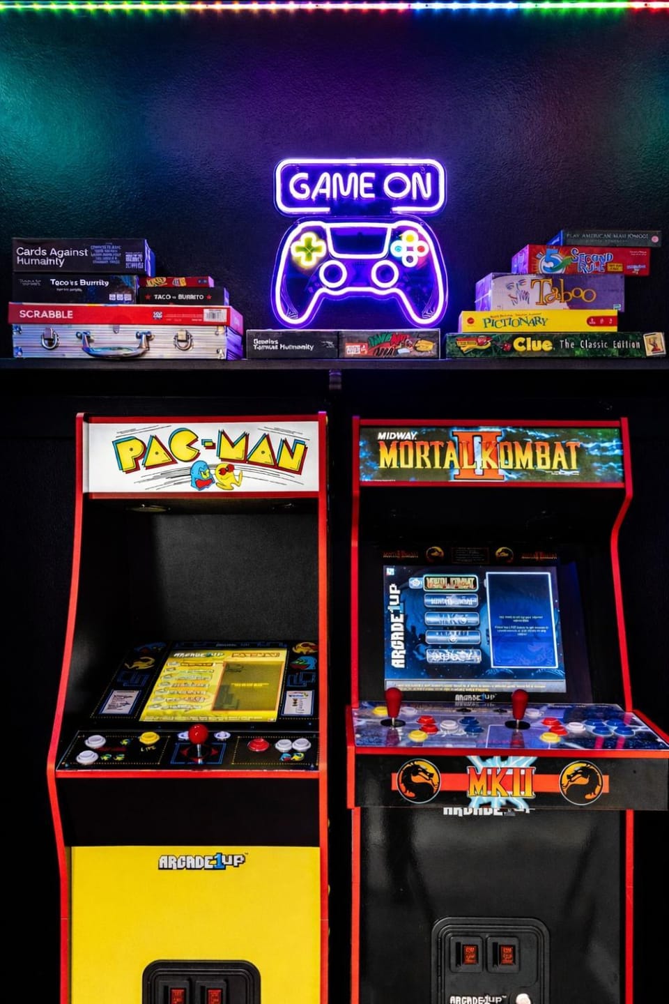 Game Room, Entertainment