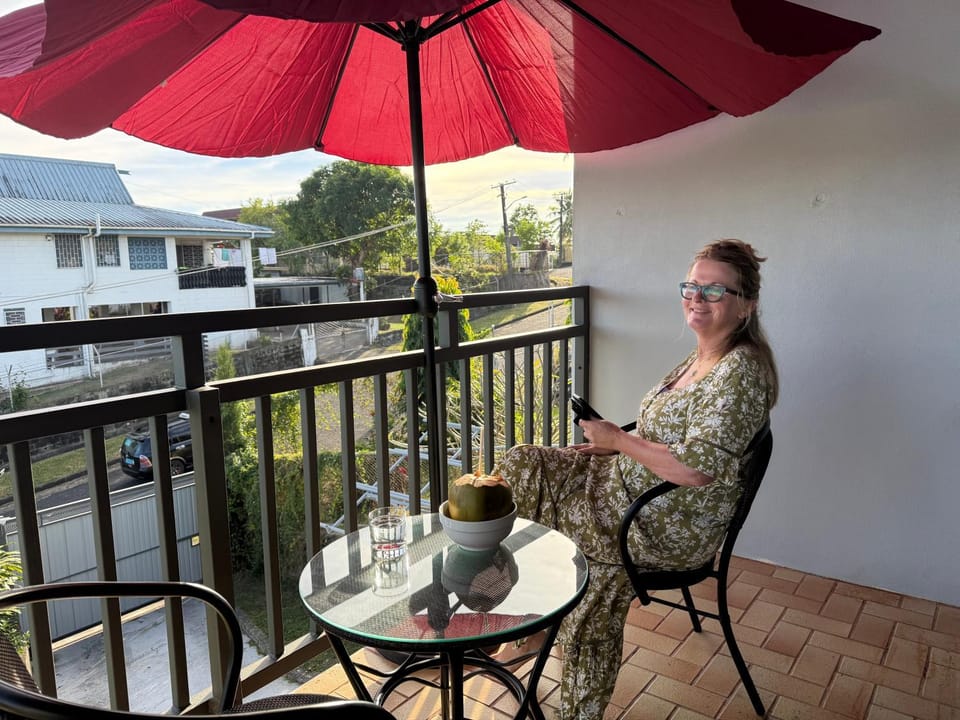 George Of Free Breakfast Double Room with Seaview Balcony Near the Lautoka Wharf Bed and Breakfast in Western Division, Fiji