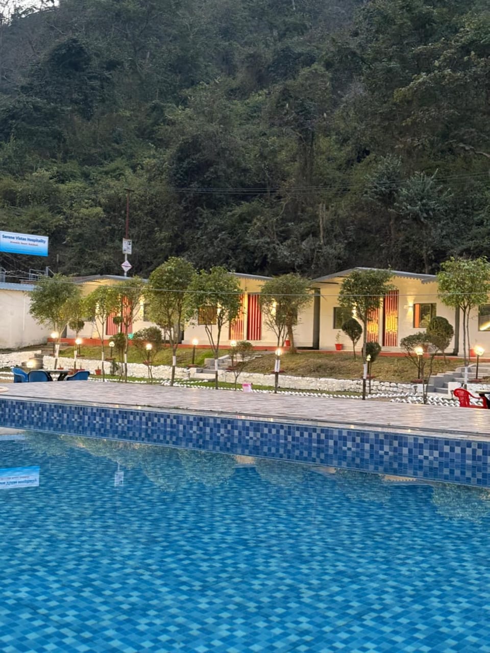 Property building, Swimming pool