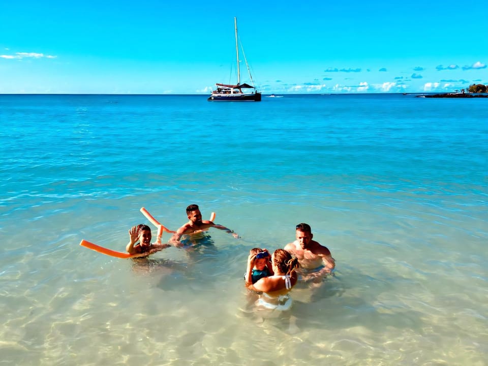 Sailing Adventure Mauritius Docked boat in Trou-aux-Biches