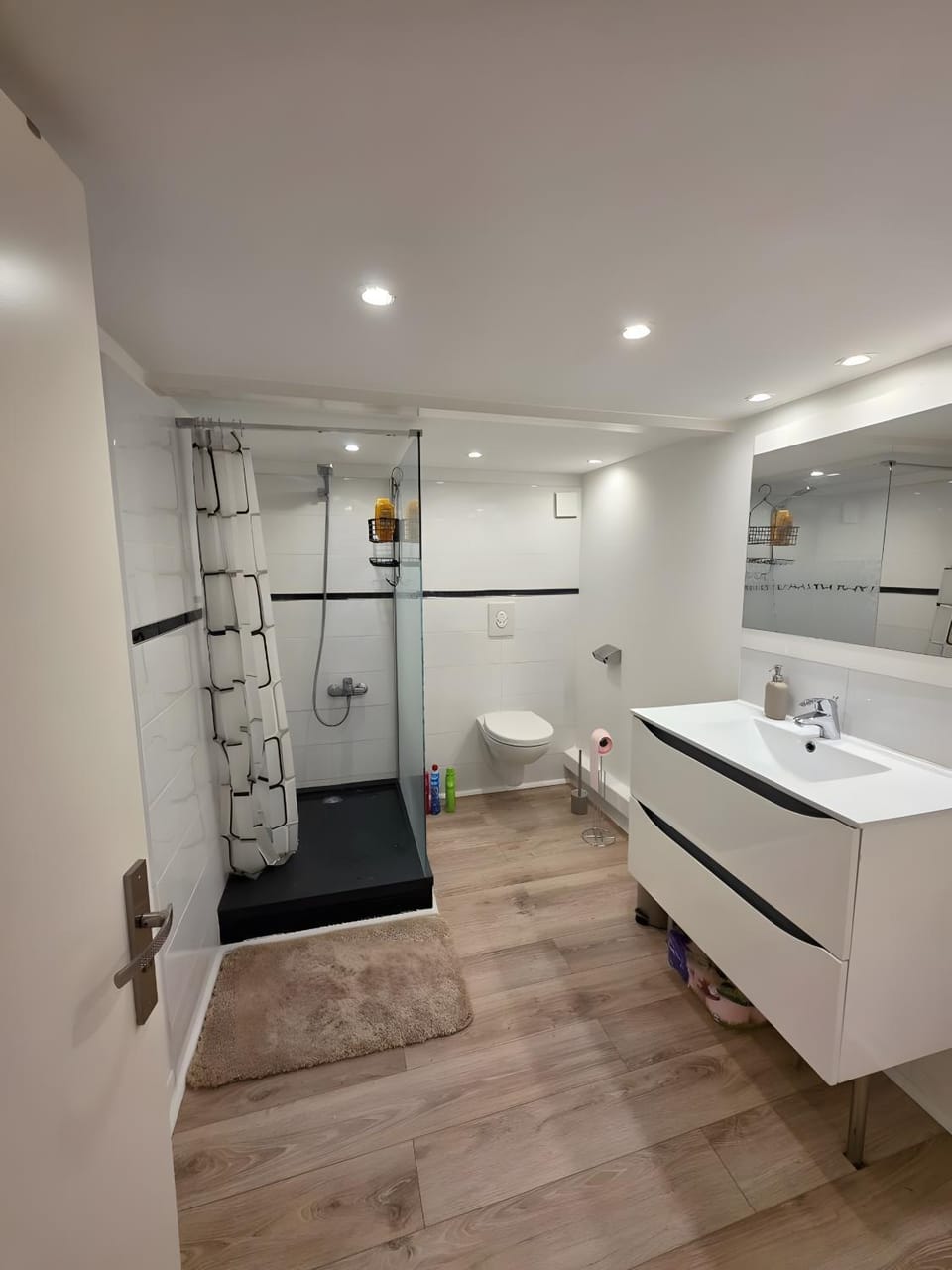 Bathroom, Living room