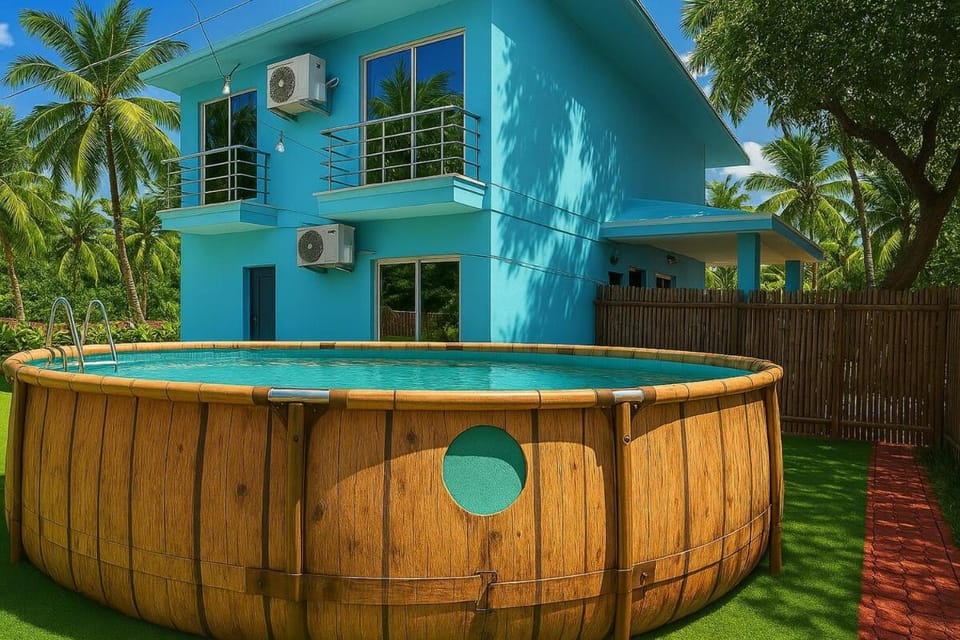 Kefi Aesthetic 2BHK villa with private pool Villa in Goa, India