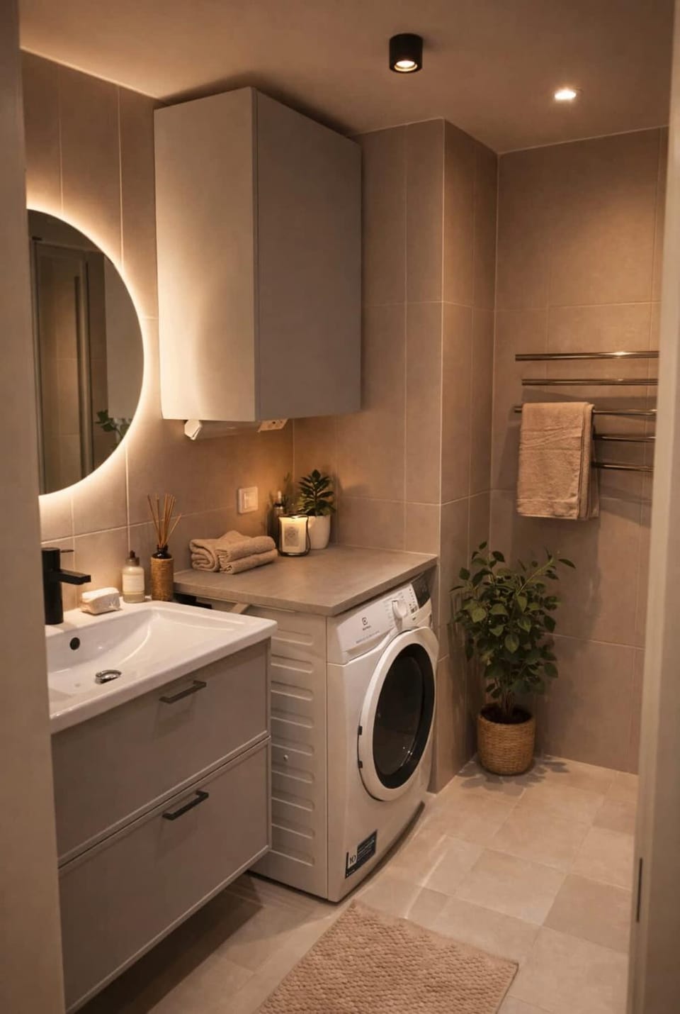 Modern studio with balcony Apartment in Solna