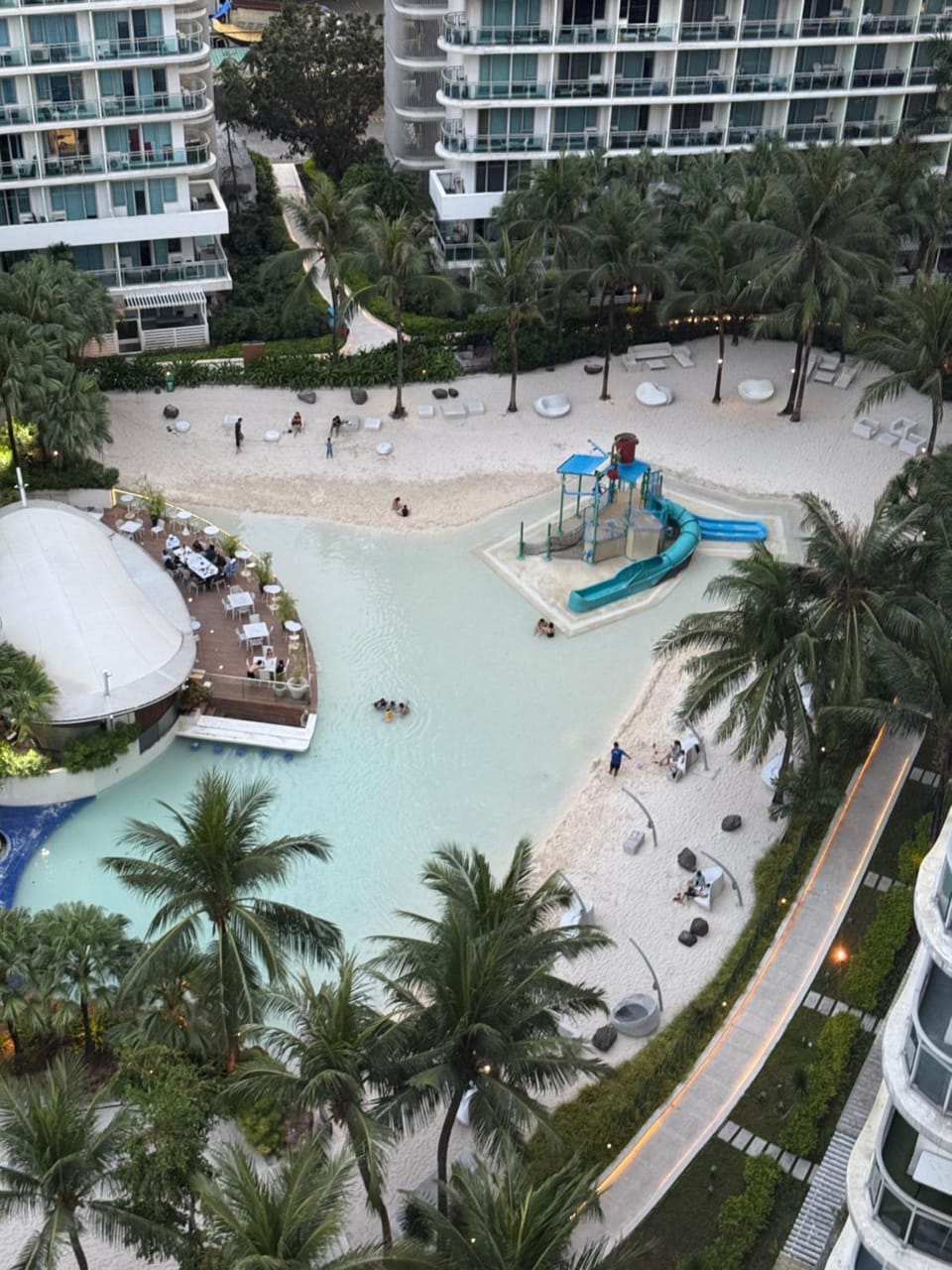 Children play ground, Beach, Beach, Pool view, Swimming pool
