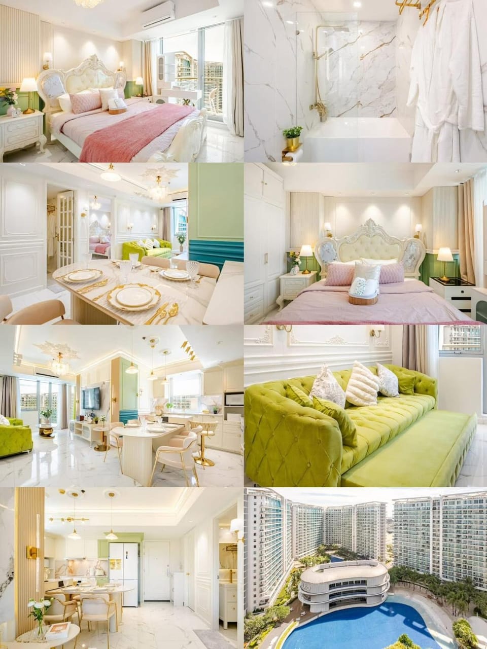 Azure 2BR Beach View Suite- Bathtub, Smart Toilet, Netflix Apartment in Paranaque