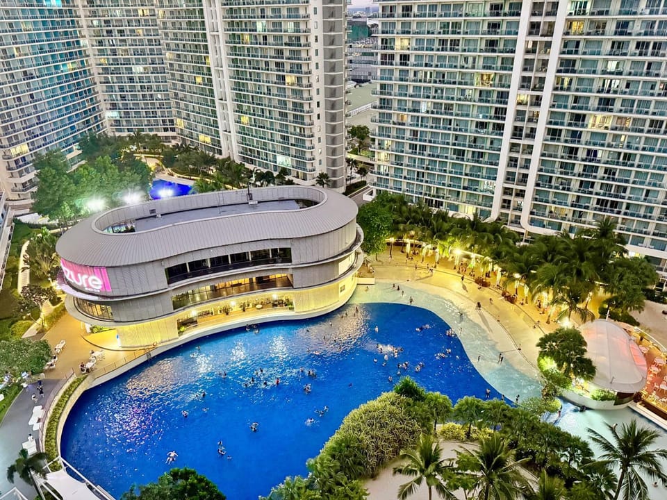 View (from property/room), Balcony/Terrace, Aqua park, Area and facilities, Swimming pool