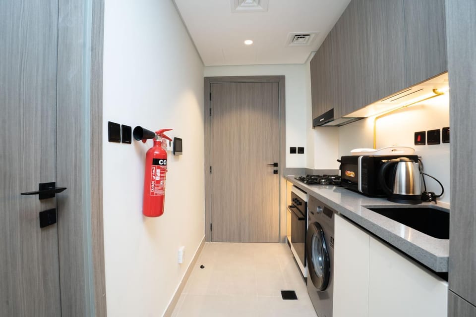 Kitchen or kitchenette, kitchen