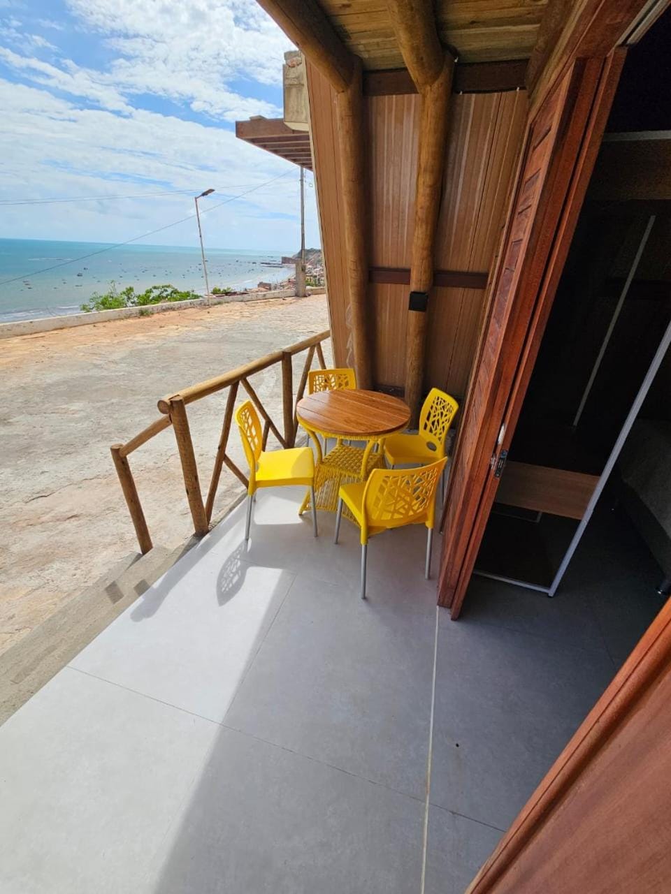 Patio, Day, Sea view
