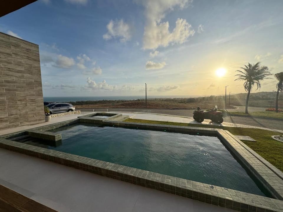 Pool view, Sunrise