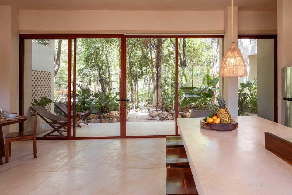 Modern ground-level 3BR Retreat with Private Pool House in Tulum