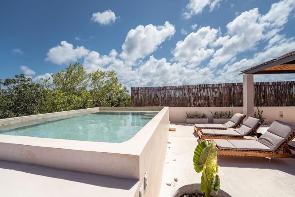 Private 9BR Luxury Compound with private Plunge Pools House in Tulum