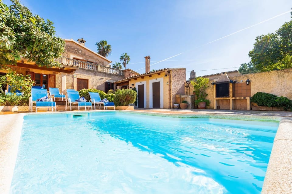 Property building, Living room, Swimming pool