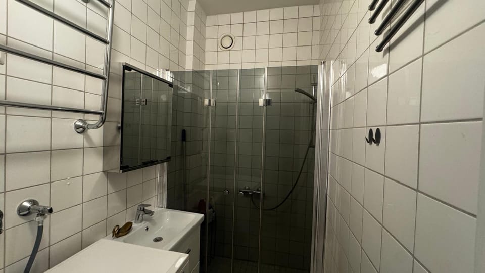 Bathroom, washing machine