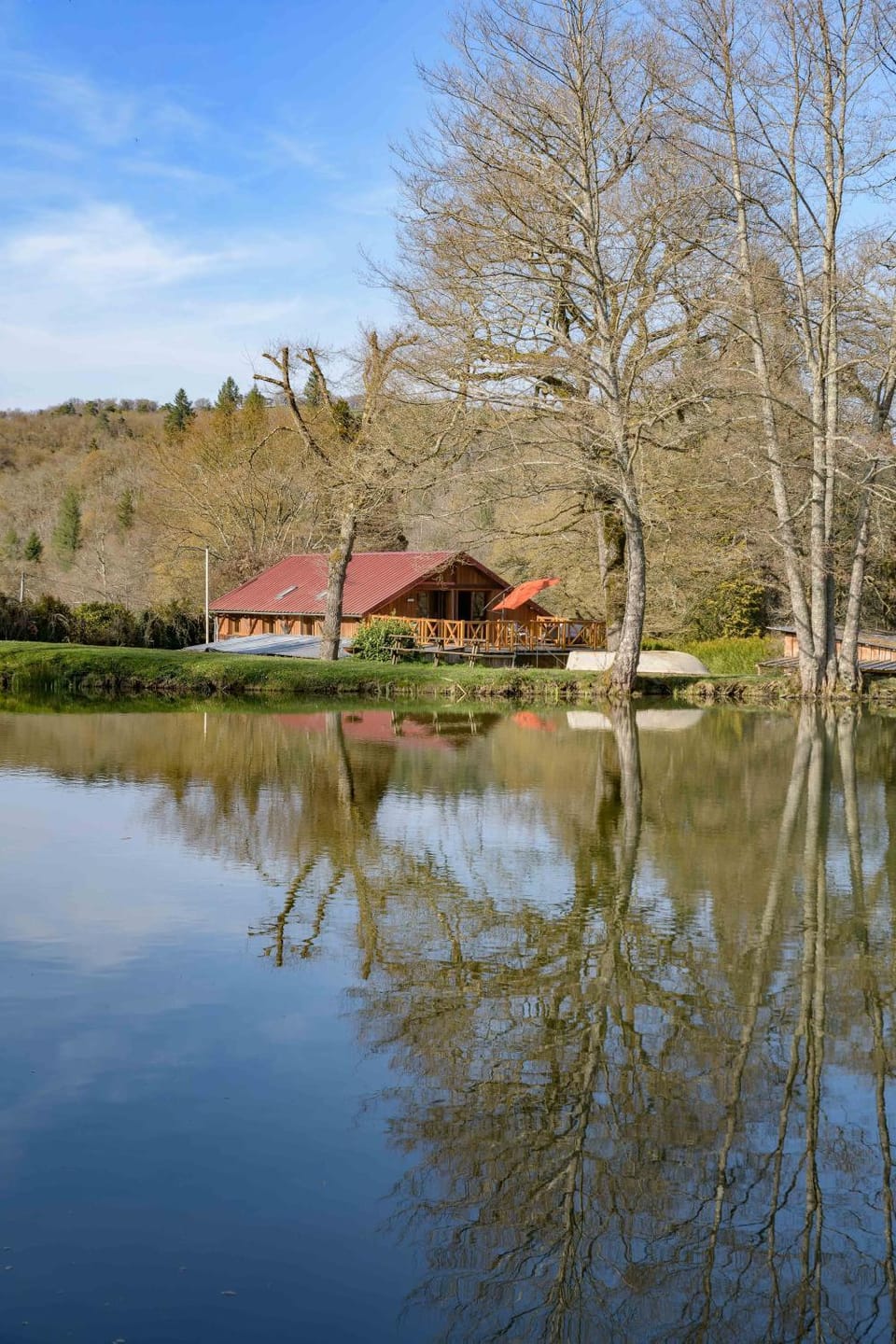Natural landscape, Lake view
