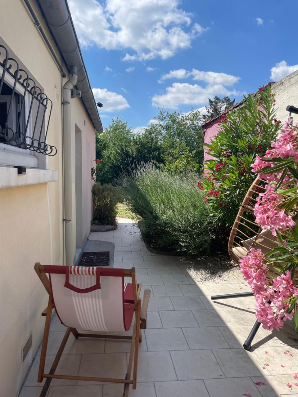 Property building, Patio