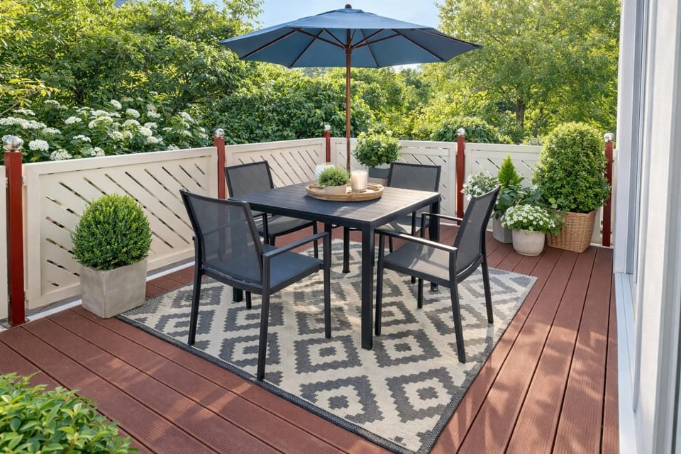 Balcony/Terrace, Garden view