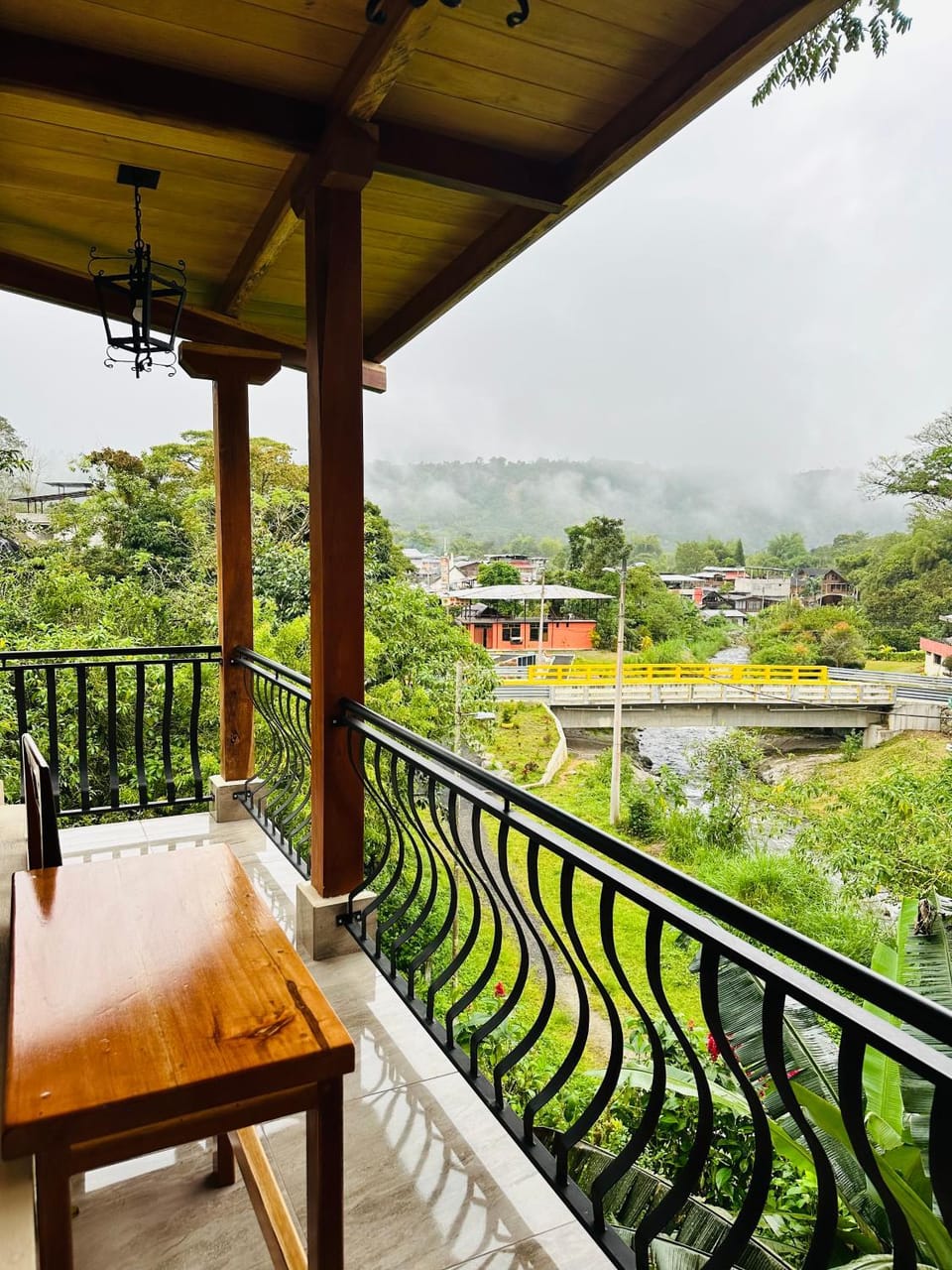 Day, Natural landscape, Balcony/Terrace, Garden view, Mountain view