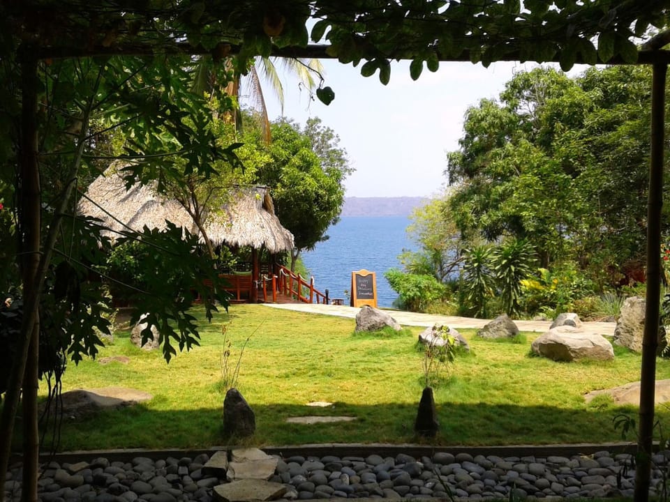 Garden, Lake view