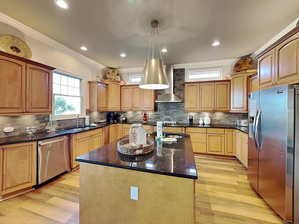 Kitchen or kitchenette, dishwasher, microwave, oven, stove, toaster, kitchen