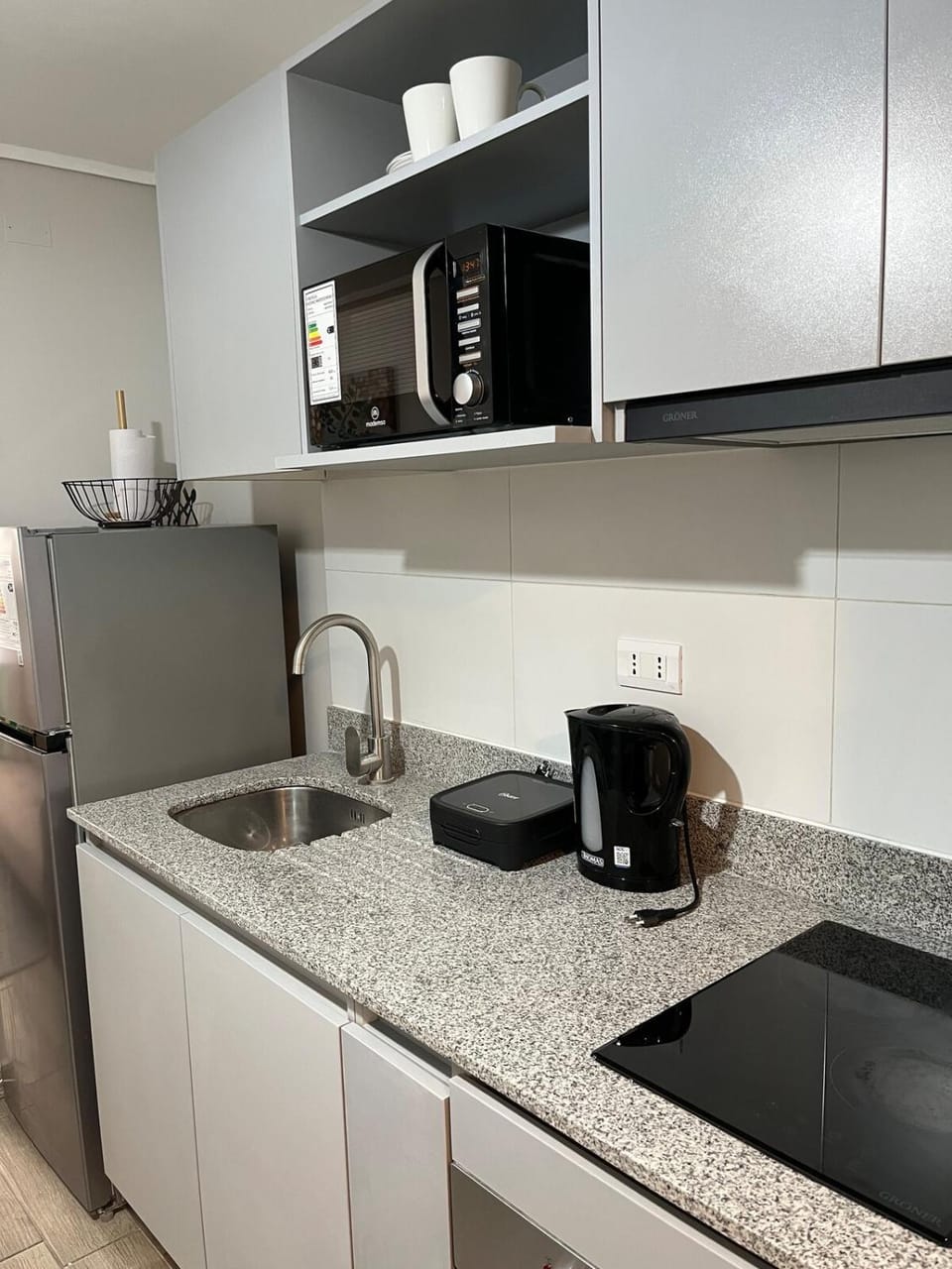 Studio para 3 personas, a pasos del Movistar Arena D013 Apartment in Santiago