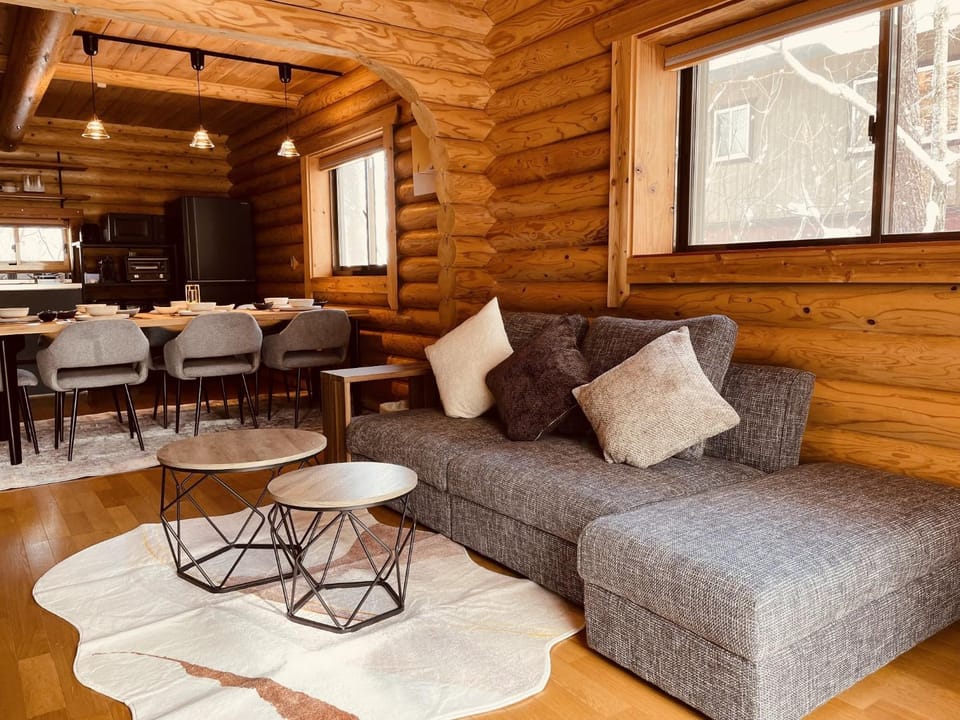 Mountain Stream Log Cabin - Vacation STAY 31783v Cabin in Hakuba