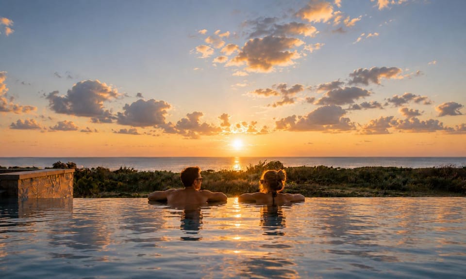 Nearby landmark, Day, People, Natural landscape, Sea view, Sunrise, Sunset, group of guests