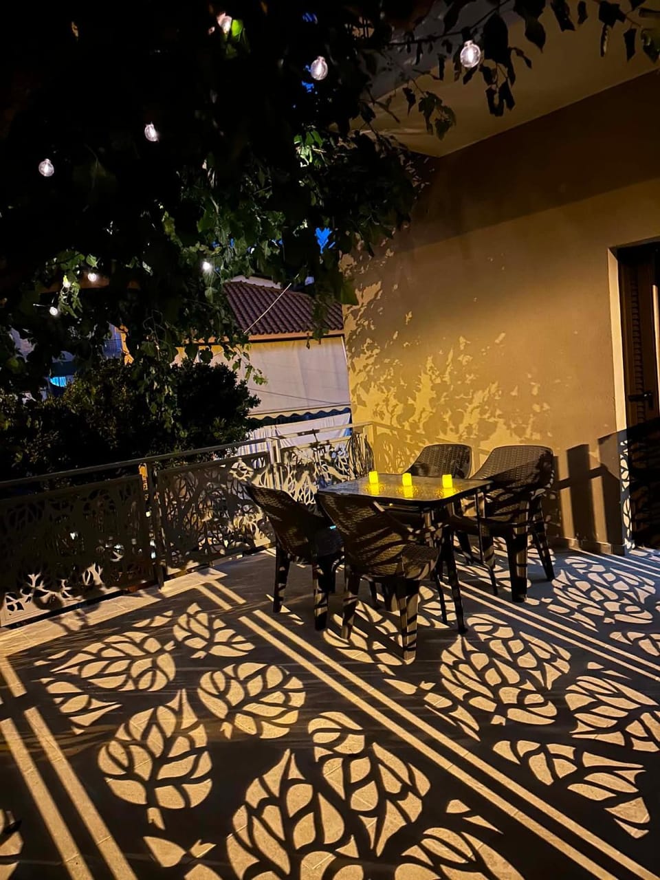 Patio, Night
