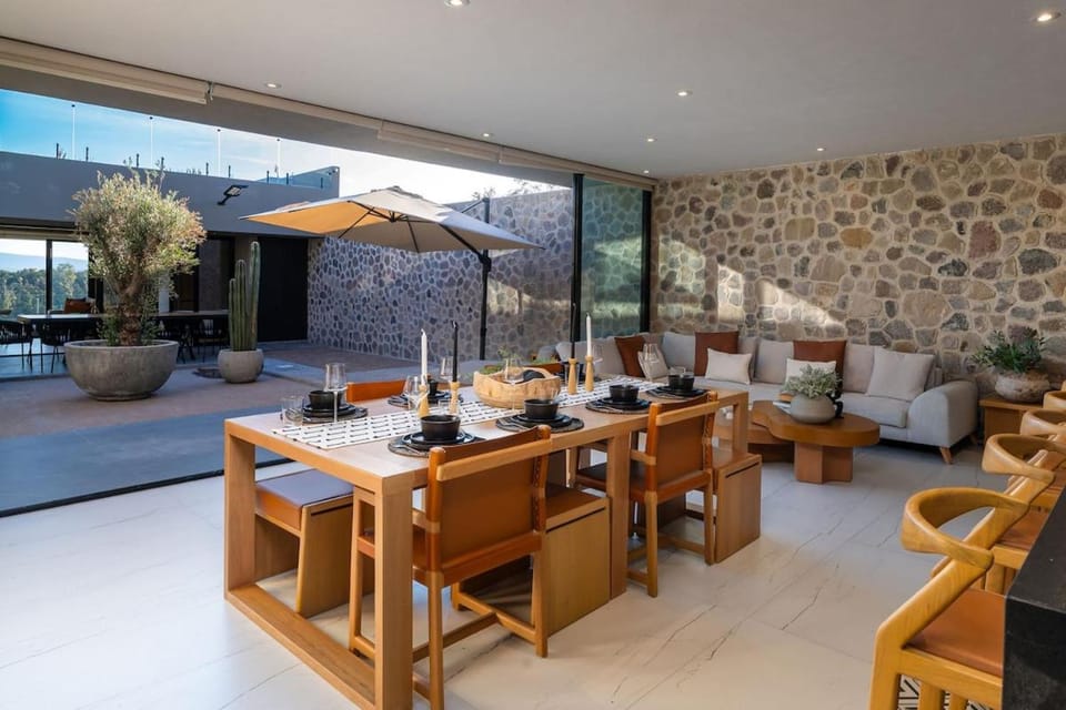 Patio, Seating area, Dining area