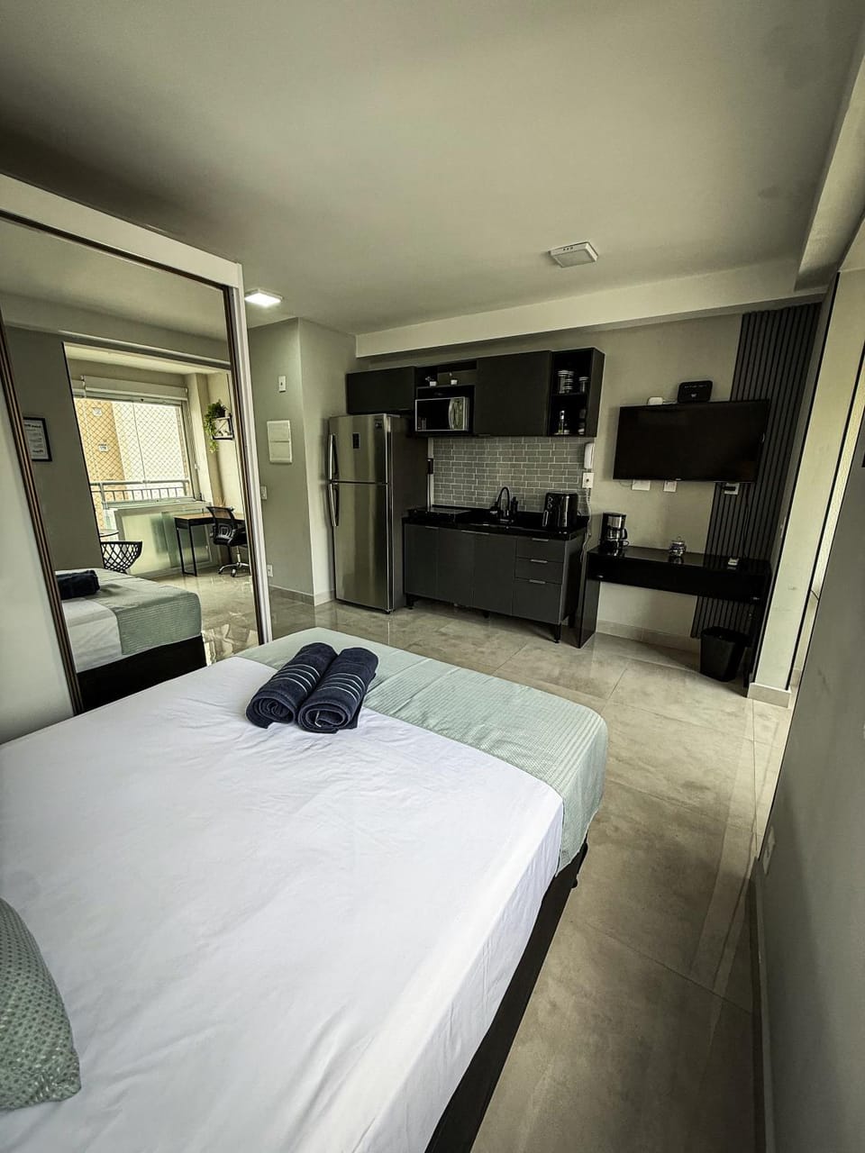 Studio lado Metrô Giovanni Vibra Estádio Morumbi Apartment in Sao Paulo City