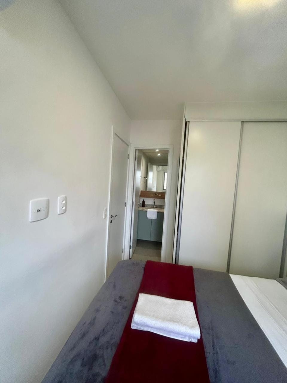 Bed, Photo of the whole room, Bedroom, wardrobe