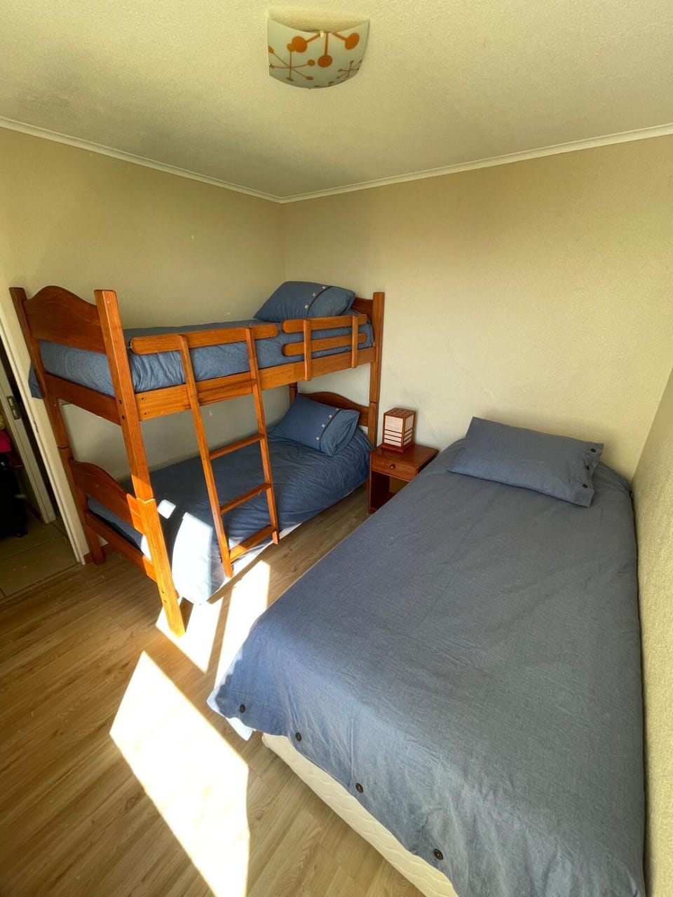 Photo of the whole room, Bedroom