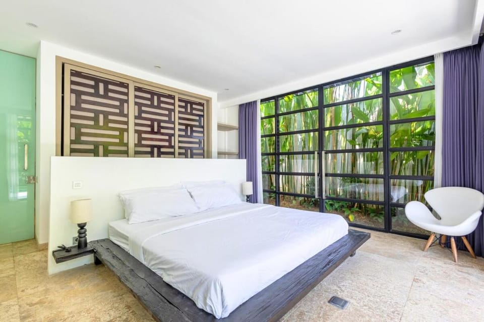 Zen Retreat 3BR Japanese Inspired Oasis with Pool Villa in North Kuta