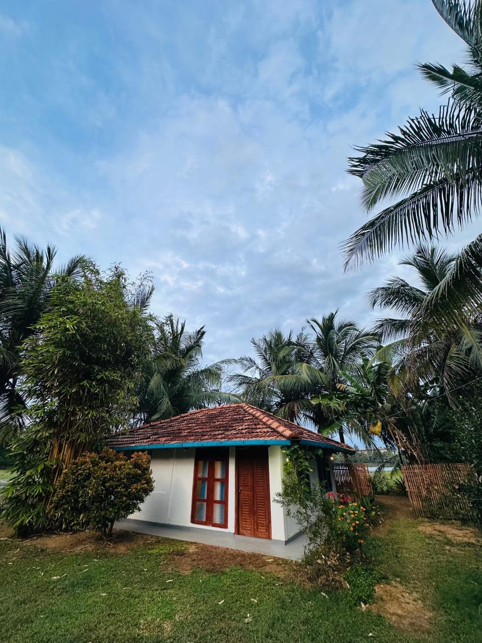 Property building, Garden view