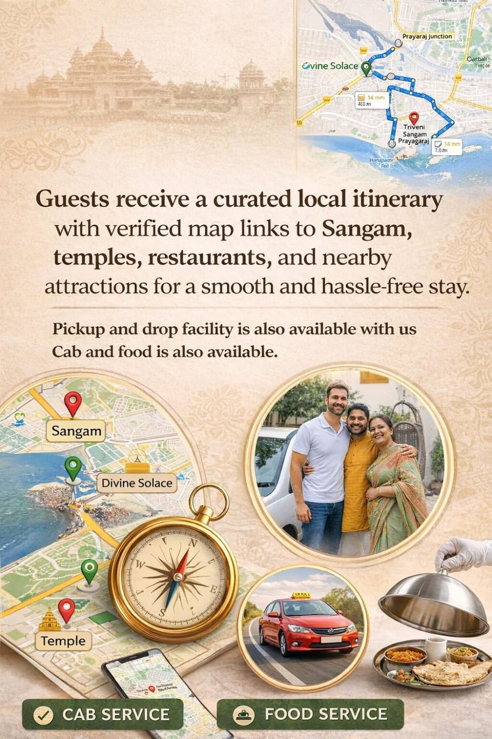 Divine Solace GF2 Comfy stay near Triveni Sangam Apartment in Uttar Pradesh