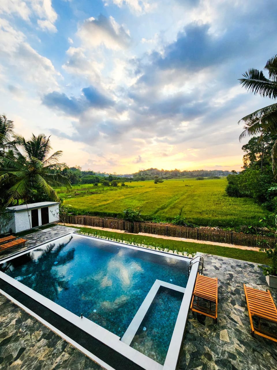 Day, Natural landscape, Garden, Garden view, Landmark view, Pool view, Swimming pool, Swimming pool, sunbed