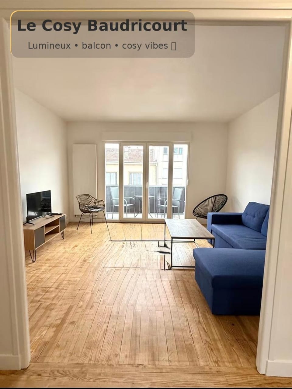 Le cosy Baudricourt - Garage and balcony Apartment in Nancy