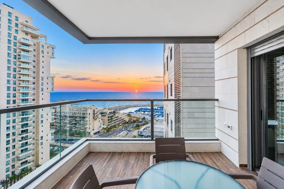 Property building, Patio, View (from property/room), Balcony/Terrace, Sea view