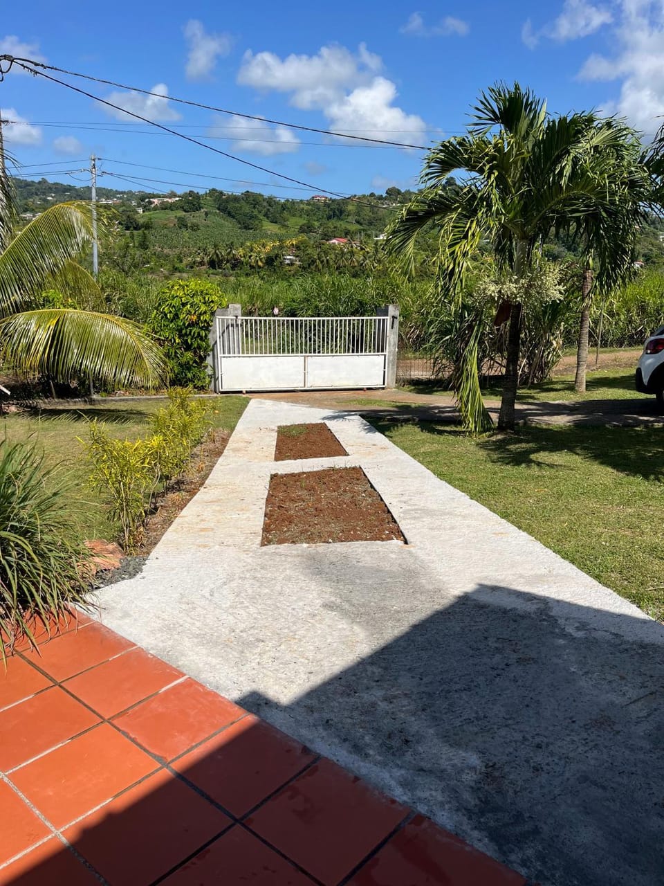Facade/entrance, Garden view
