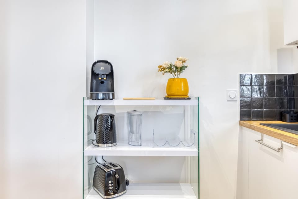 Coffee/tea facilities, Kitchen or kitchenette, toaster