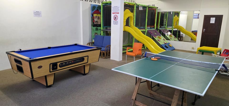 Children play ground, Table tennis, young children