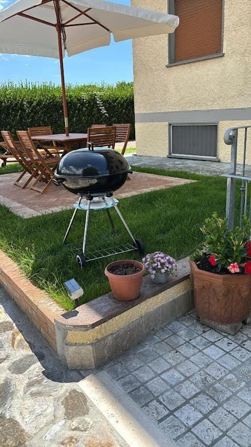 Patio, BBQ facilities, Garden view