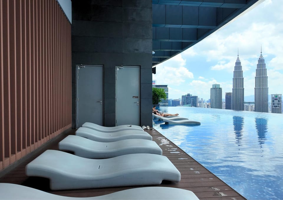 Day, View (from property/room), Landmark view, Swimming pool