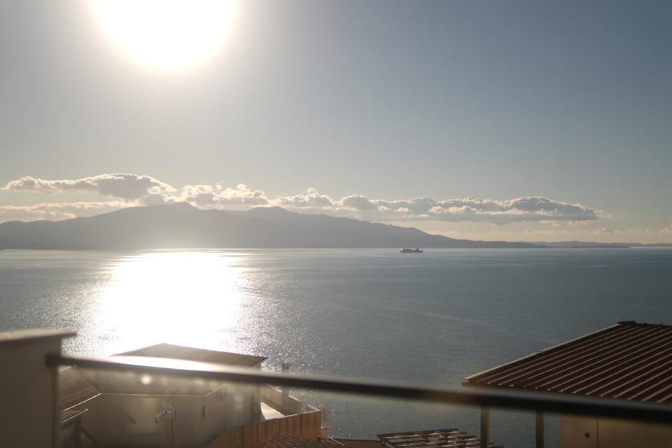 View (from property/room), Balcony/Terrace, Sea view