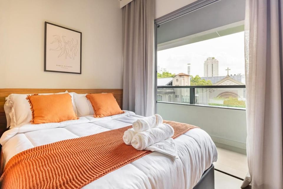 Bed, Balcony/Terrace, towels