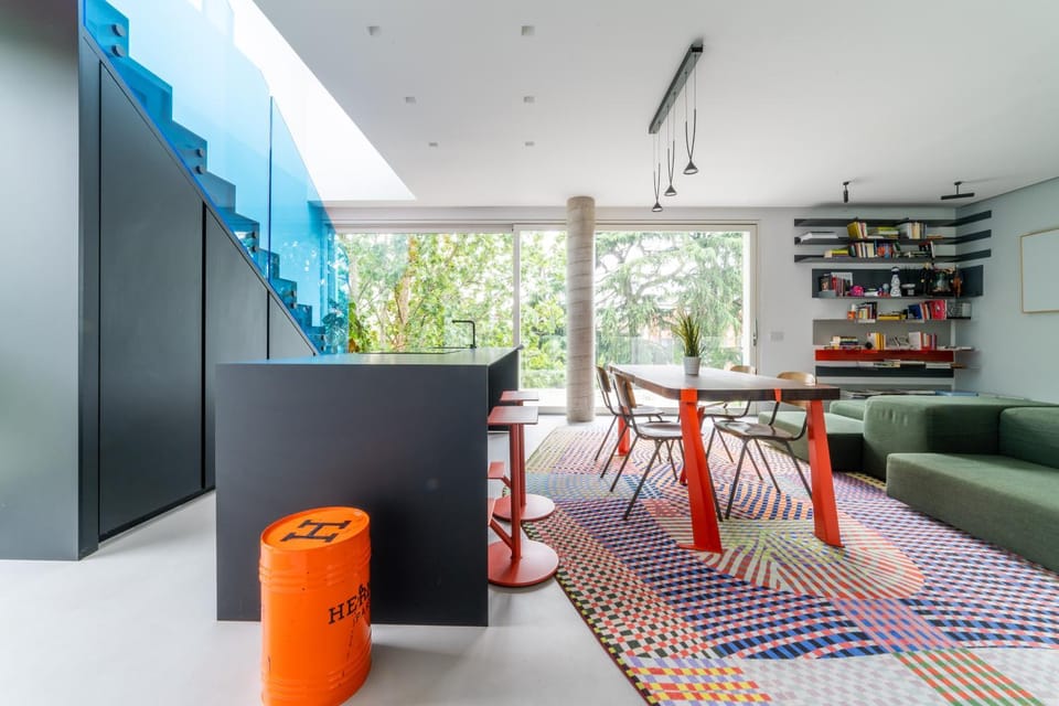 Luxury Penthouse, Exclusive Design & Private Garage Apartment in Milan