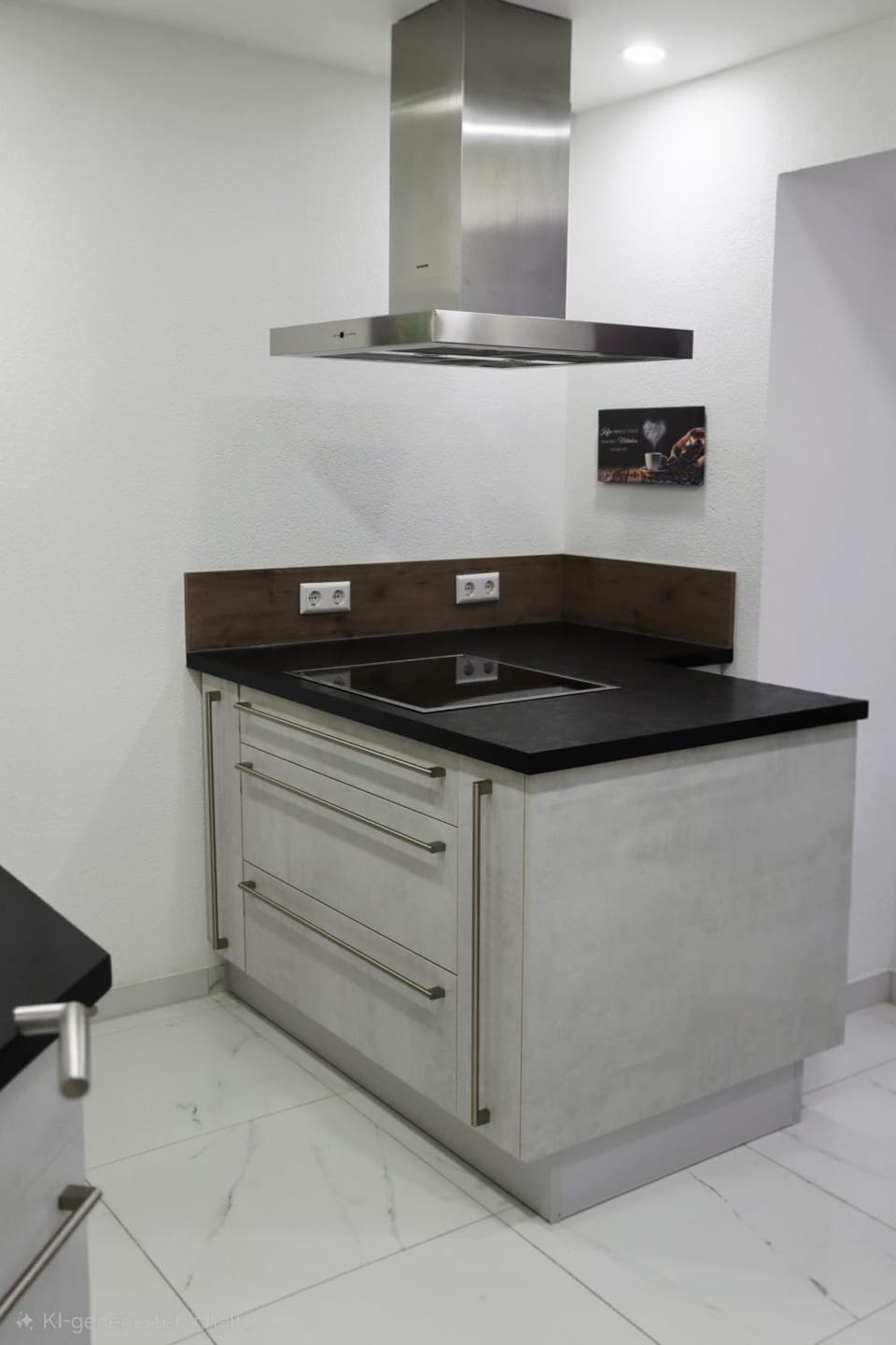 Kitchen or kitchenette, stove, kitchen